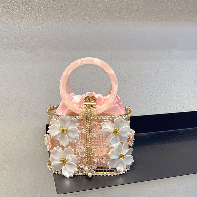 Clutch Bag Evening - Sac à main Cage en métal