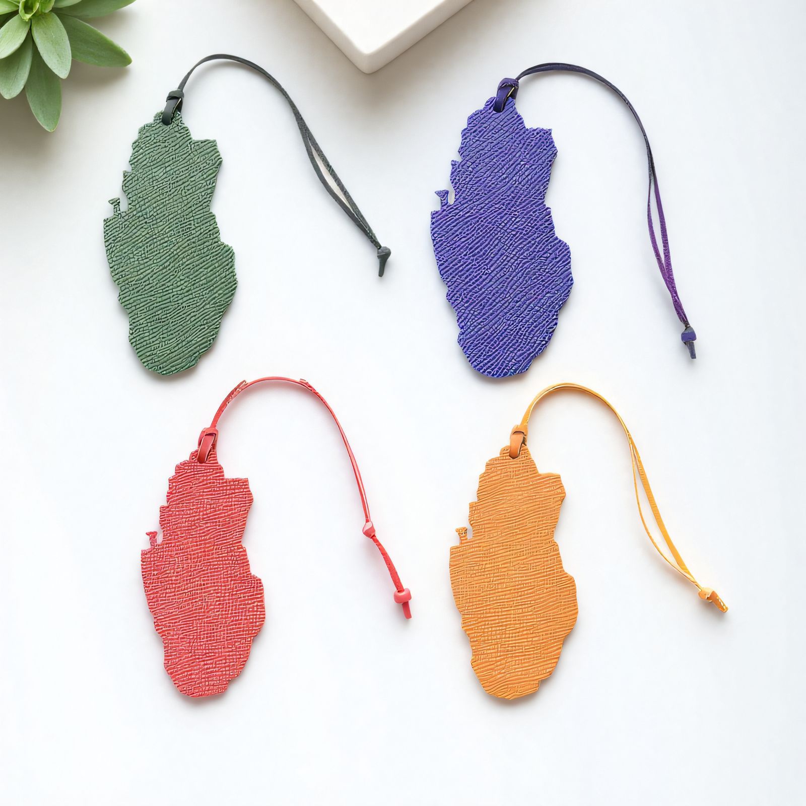 Women Bags In Qatar - Pendentif en cuir PU en forme