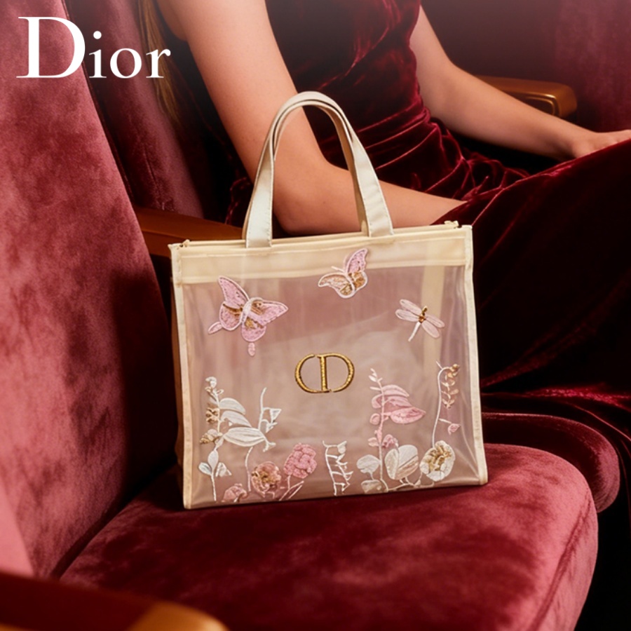 Mesh Net Bag - Sac Christian Dior, sac de maquillage