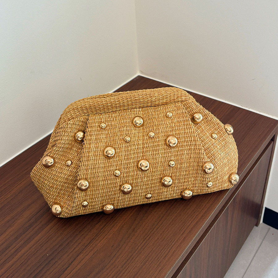 Women'S Bags Holiday - Sac à main en paille tressée
