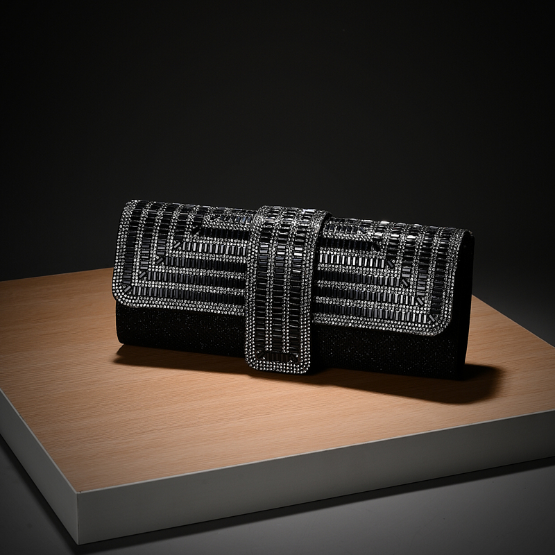 Clutch Bag Evening - Sac à main en diamant pour