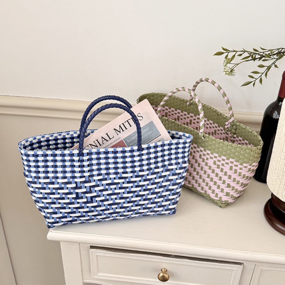Women'S Bags Holiday - Sac à main en PVC tressé