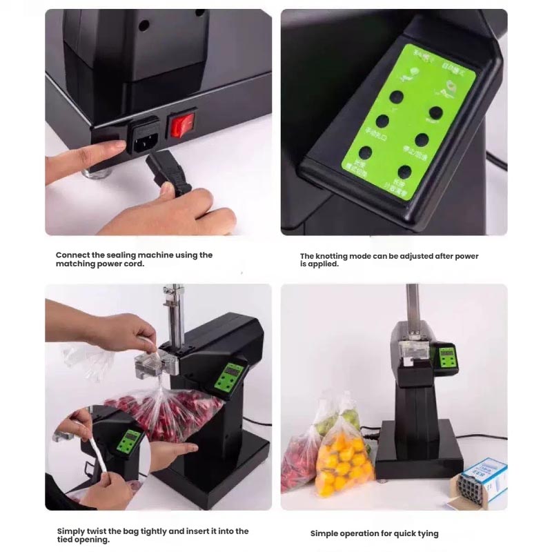 Mesh Net Bag - Machine à clipser les sacs en