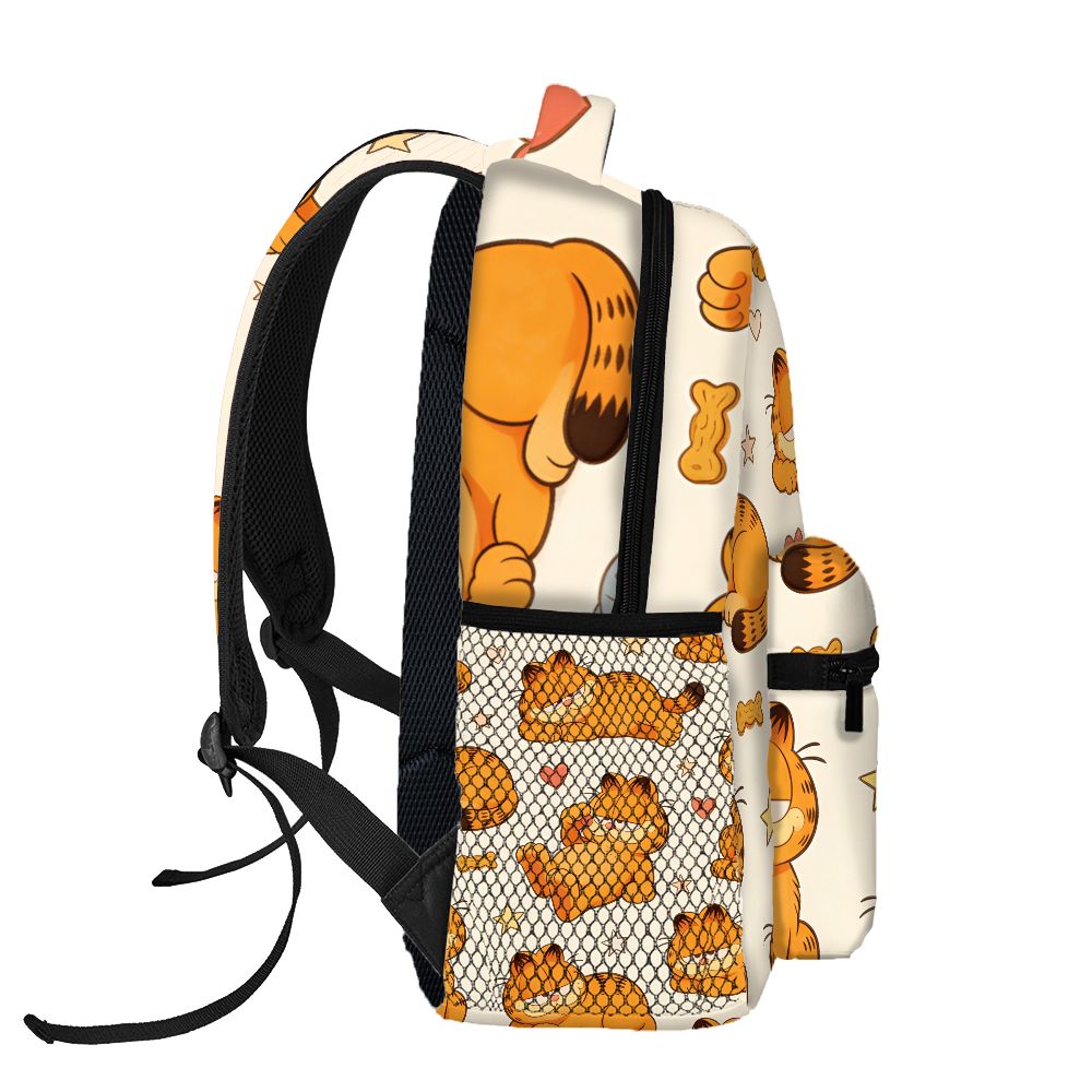Mesh Net Bag - Sac à dos amusant Lazy Garfield,