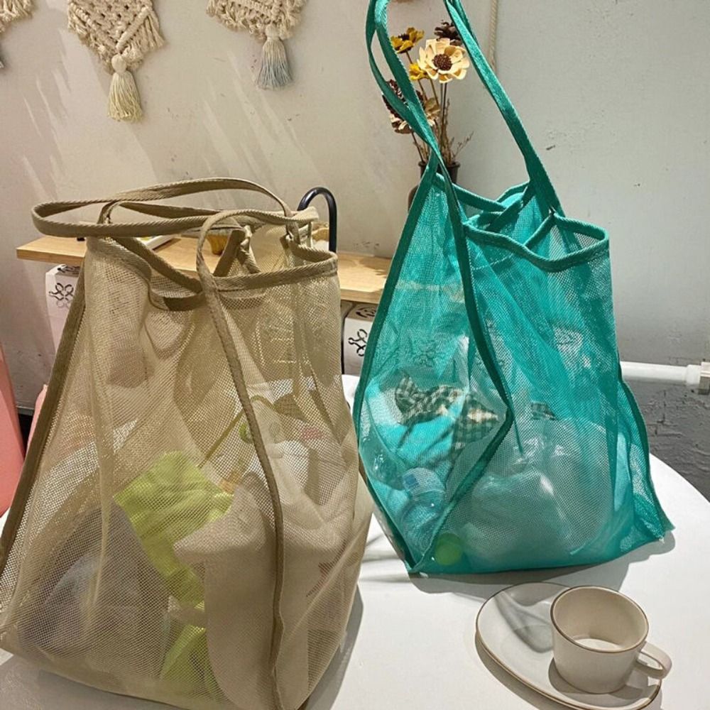 Sac à bandoulière en maille tr - Mesh Net Bag avis et prix