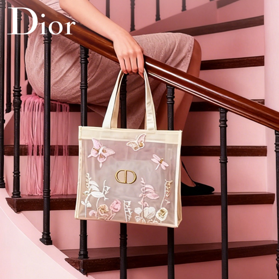 Sac Christian Dior, sac de maq - Mesh Net Bag avis et prix
