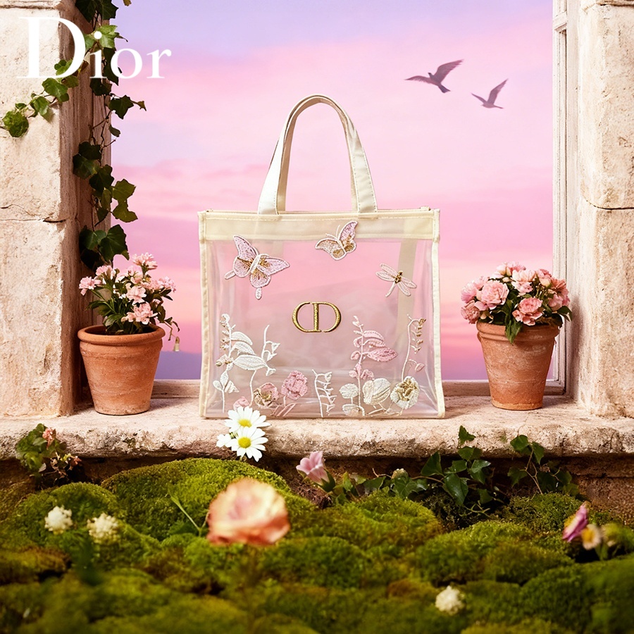 Sac Christian Dior, sac de maq - Mesh Net Bag avis et prix
