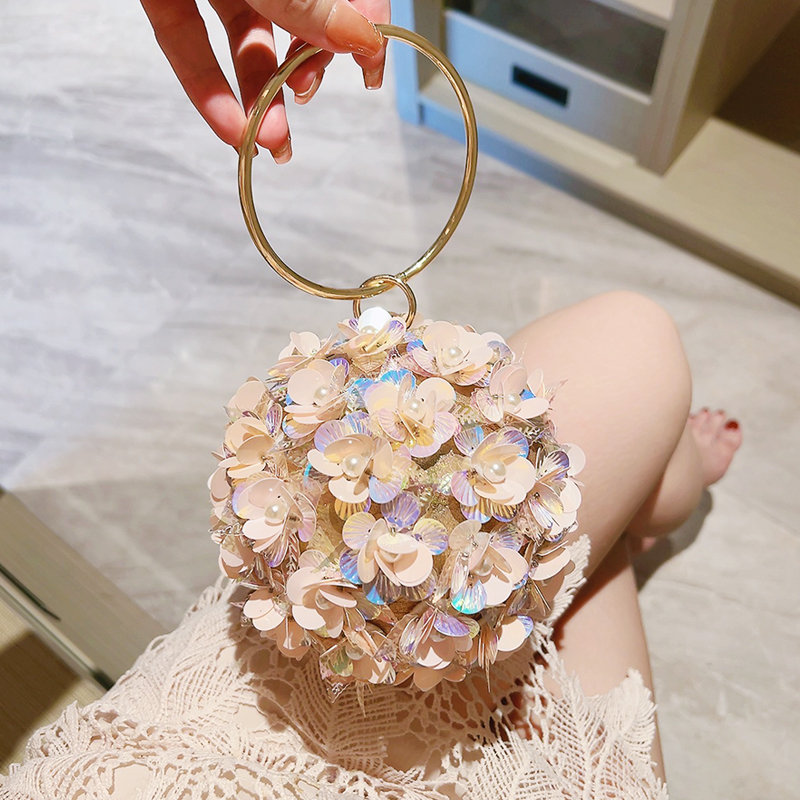 Mini sac de soirée à fleurs à  - Clutch Bag Evening avis et prix
