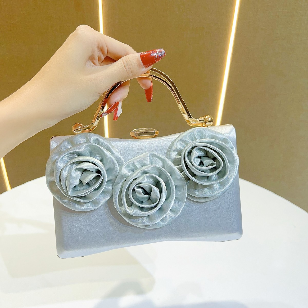 Pochette de soirée en soie pou - Women'S Bags New Look avis et prix