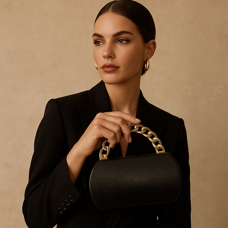 Luxe or métal boucle boîte poc - Clutch Bag Evening avis et prix