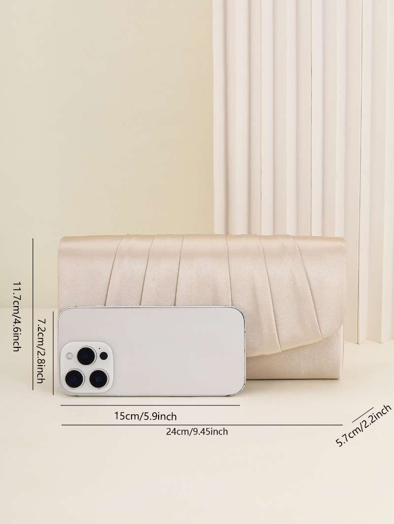 Sac de dîner plissé pour femme - Clutch Bag Evening avis et prix