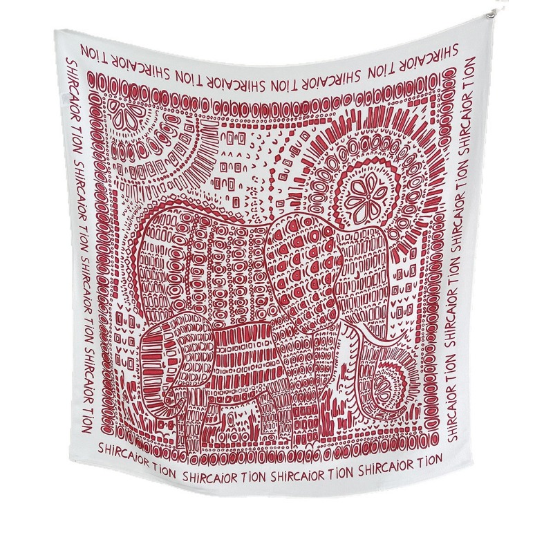 Foulard carré 100% Soie de Mûr - Women'S Bags Holiday avis et prix