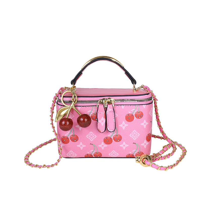 Sac carré mini imprimé cerises - Women Bags Zadig avis et prix