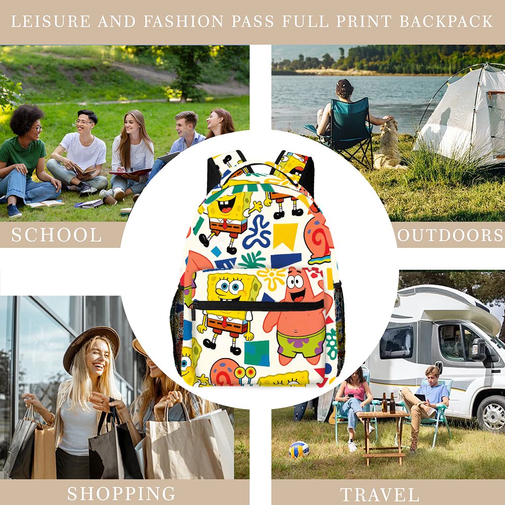 Sac à dos imprimé de dessins a - Mesh Net Bag avis et prix