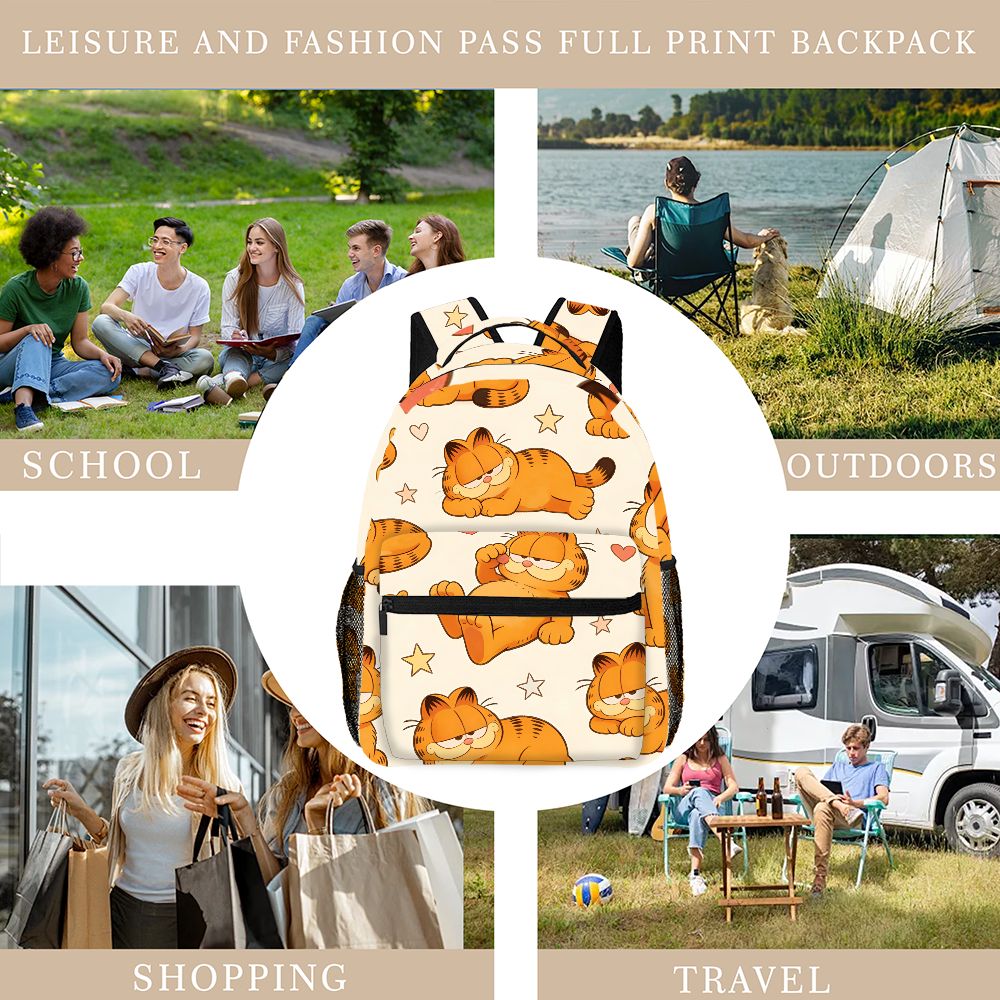 Sac à dos amusant Lazy Garfiel - Mesh Net Bag avis et prix