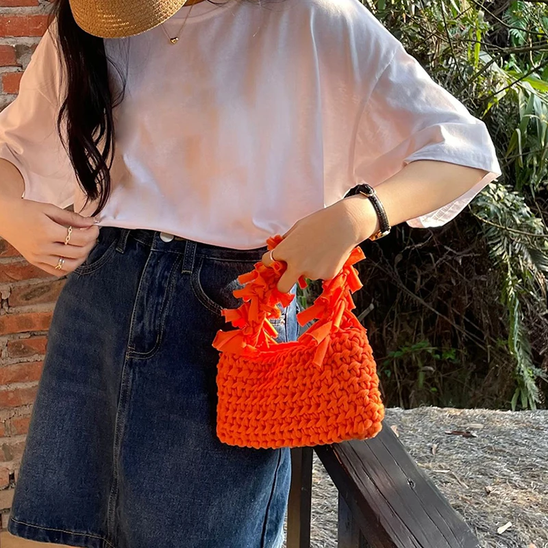Sac à main tissé à la main pou - Women'S Bags Holiday avis et prix